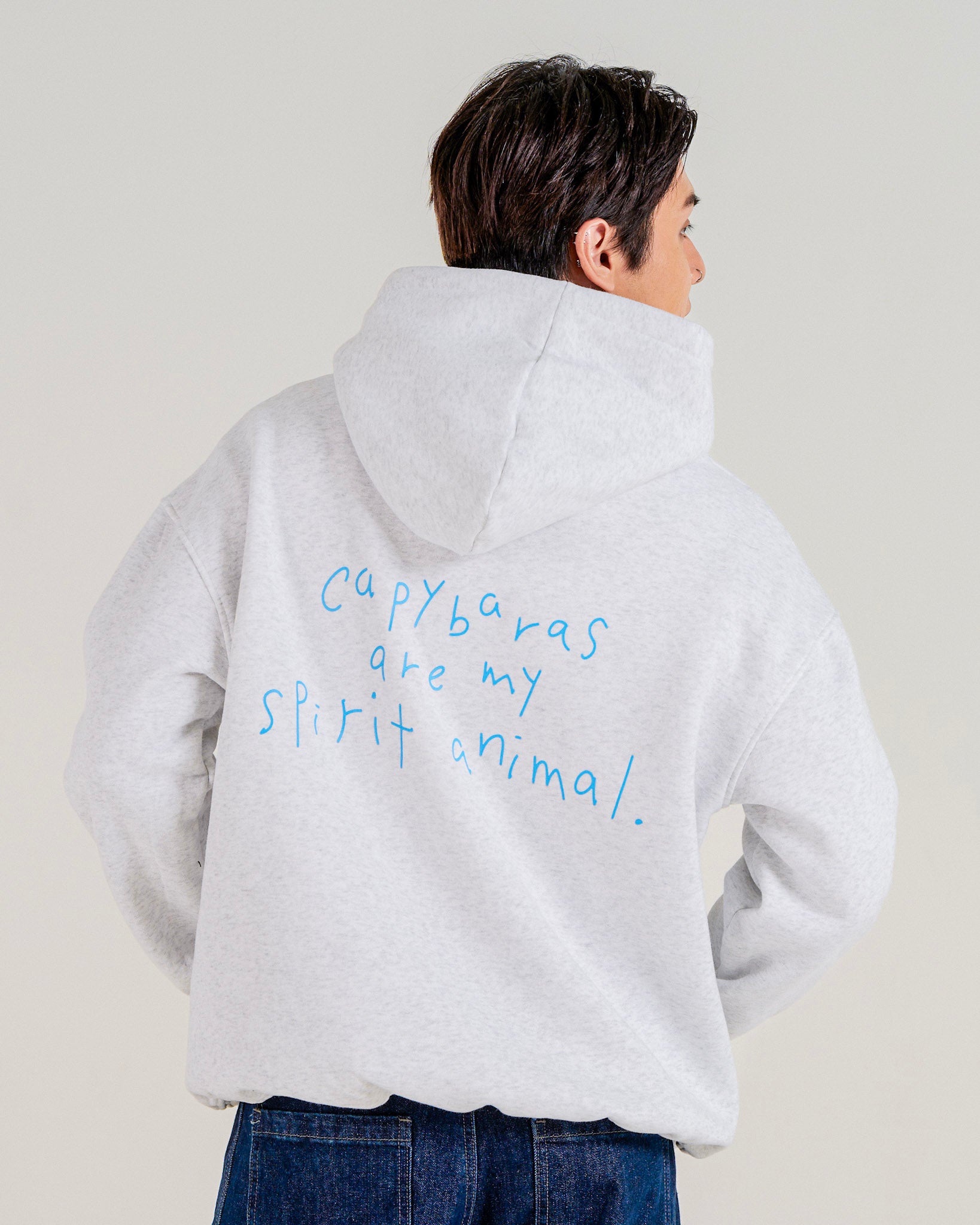 My Spirit Animal Hoodie- Ash Grey