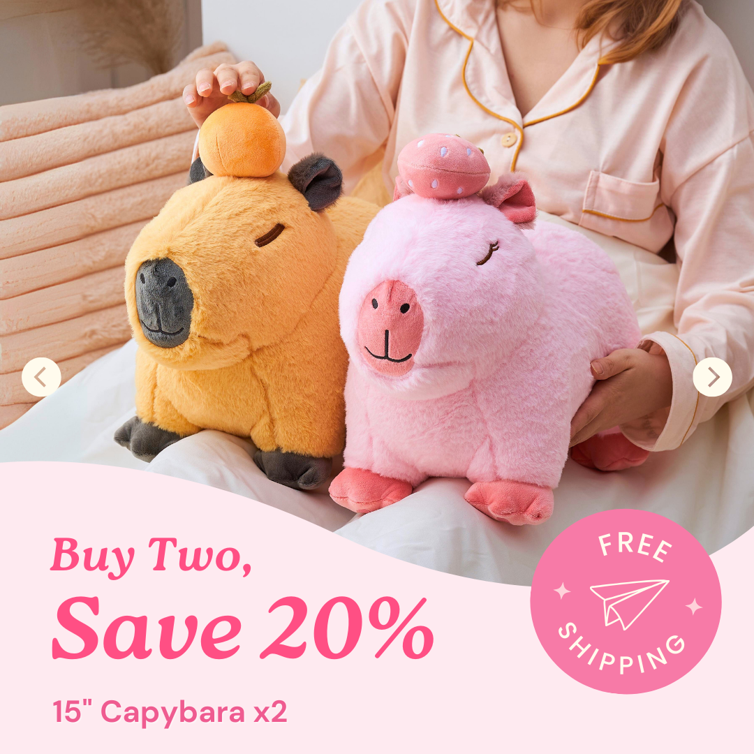 15" Capybara Plush