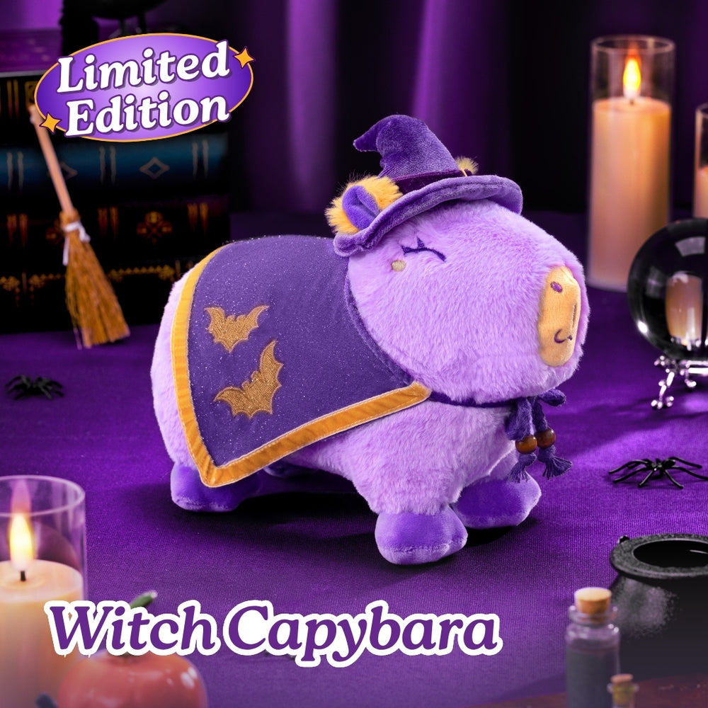 Witch Capybara Plushie 🧙🏻‍♀️