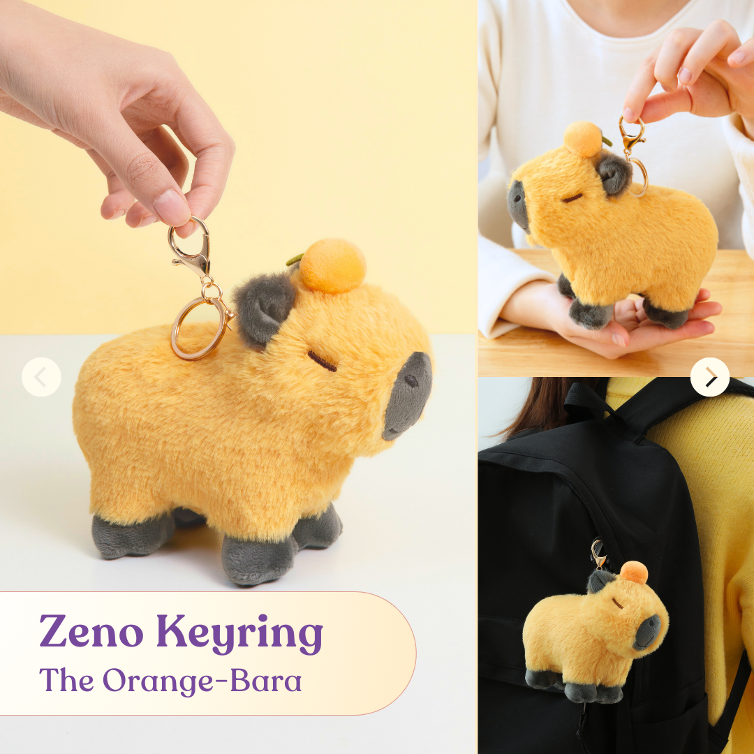 Capybara Keyrings