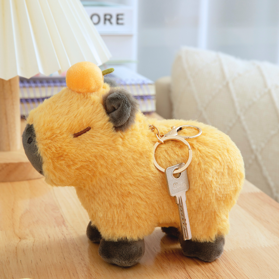 Limited Time Offer: Capybara Keyring Set