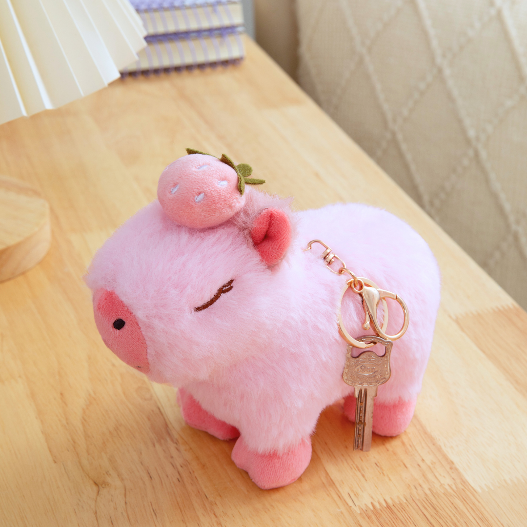 Limited Time Offer: Capybara Keyring Set