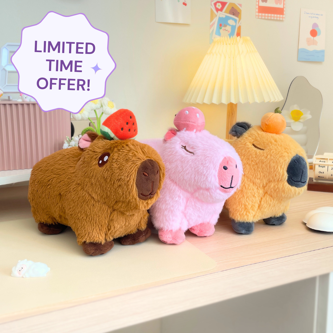 Limited Time Offer - 10" Capybara Plushie