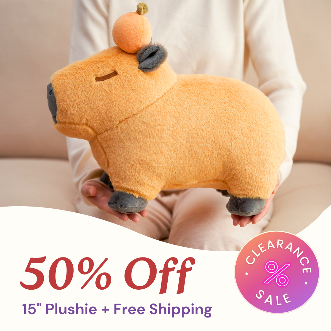 15" Capybara Plushie