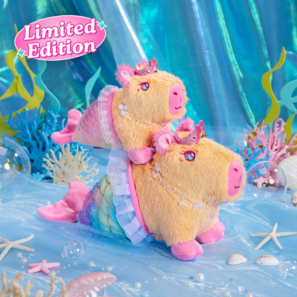 Mermaid Capybara Duo Bundle 🧜‍♀️