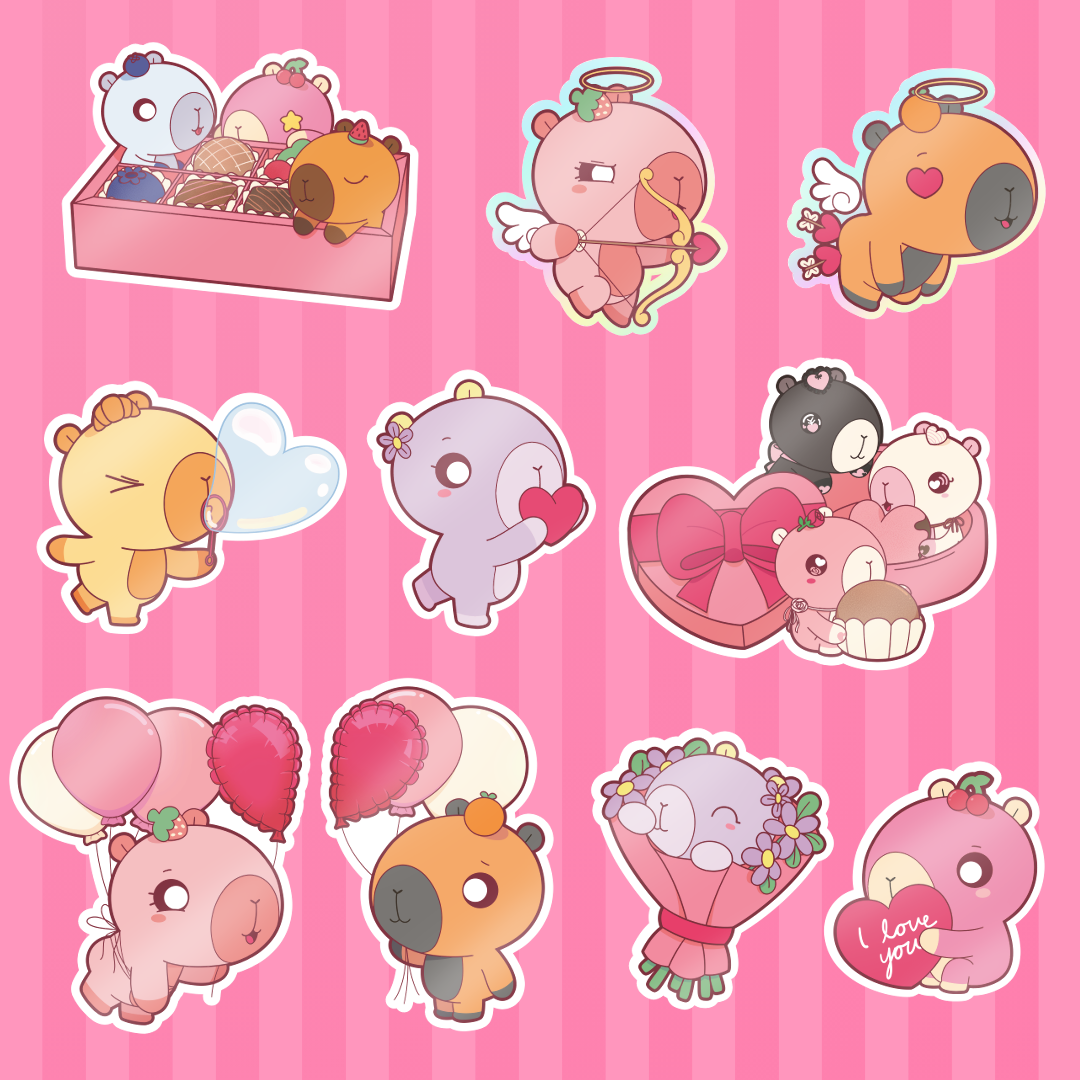 Valentine Sticker Pack